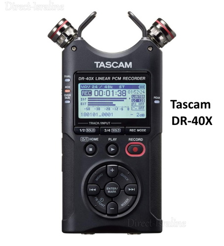 מכשיר הקלטה Tascam DR40X