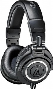 אוזניות ‏חוטיות Audio Technica ATH-M50X | יבואן רשמי