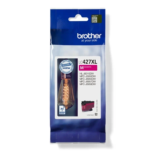 דיו אדום מקורי Brother LC-427XLM בראדר (5,000 דף)