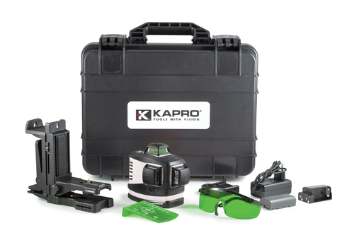 פלס לייזר פרולייזר 360° ירוק KAPRO 883G Prolaser 883G