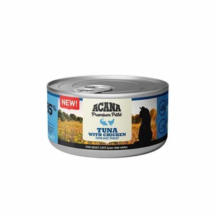 שימור אקאנה חתולים על בסיס טונה 85 גרם Acana Tuna