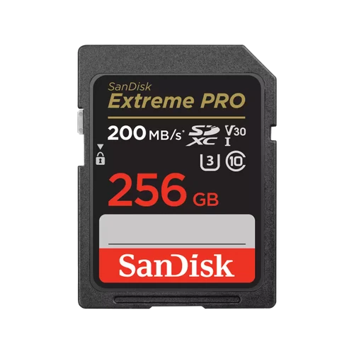 כרטיס זיכרון SanDisk Extreme PRO SDSDXXD-256G SD UHS-I נפח 256GB