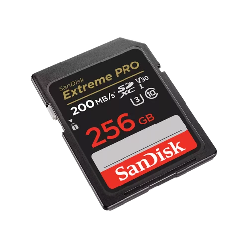 כרטיס זיכרון SanDisk Extreme PRO SDSDXXD-256G SD UHS-I נפח 256GB