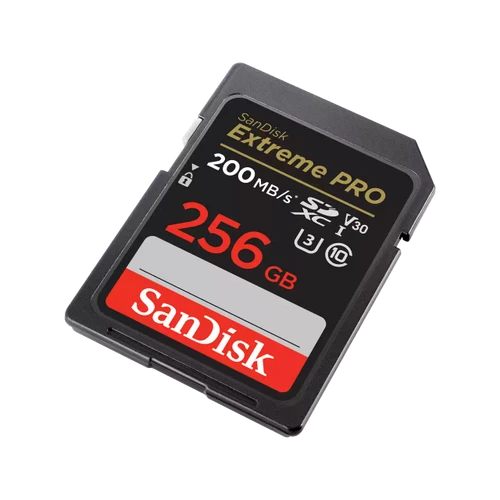 כרטיס זיכרון SanDisk Extreme PRO SDSDXXD-256G SD UHS-I נפח 256GB