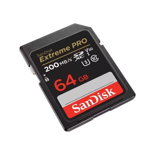 כרטיס זיכרון SanDisk Extreme PRO SDSDXXU-064G 64GB SD UHS-I נפח 64GB