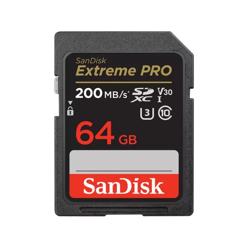 כרטיס זיכרון SanDisk Extreme PRO SDSDXXU-064G 64GB SD UHS-I נפח 64GB