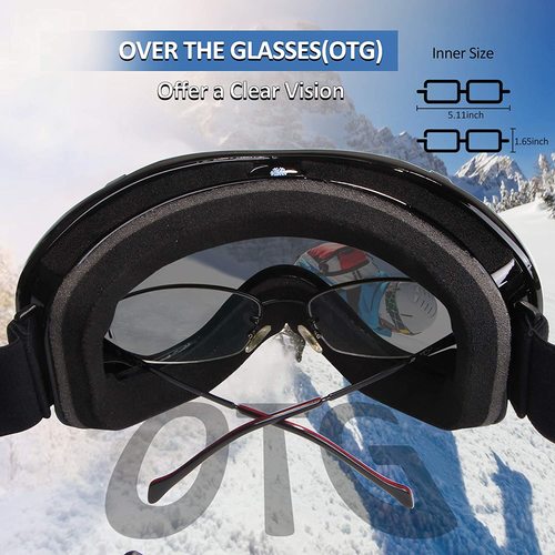 משקפי סקי נוחות במבצע גוגלס SKI UV GOGGLES