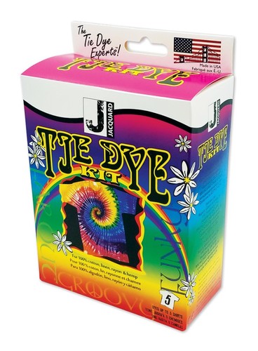 ערכת טאי דאי TIE DYE KIT ב-3 גוונים (צהוב,כחול,אדום)