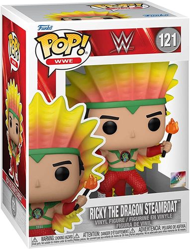 בובת פופ WWE: ריקי סטימבוט - #121 Funko POP! WWE - Ricky Steamboat