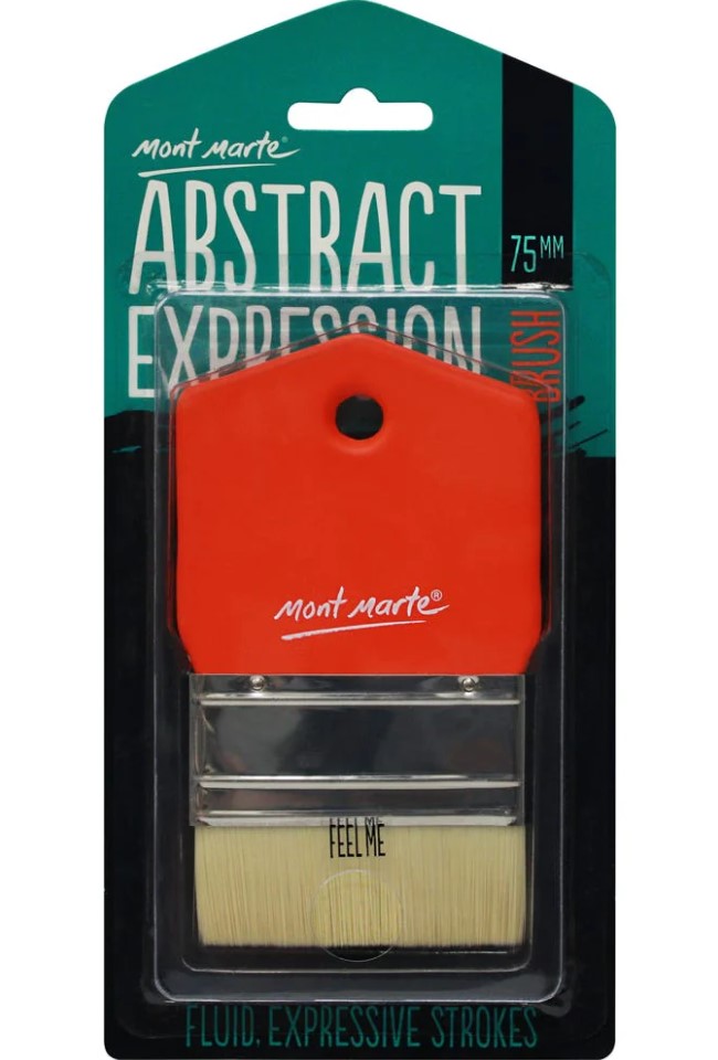מברשת רחבה Abstract Expression (75 מ"מ)