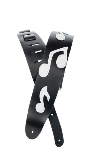 ICON LEATHER GUITAR STRAP D'Addario