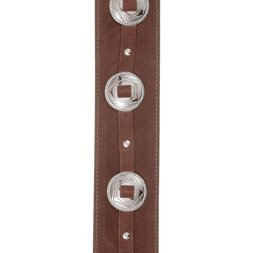 זוית נוספת DELUXE LEATHER GUITAR STRAP D'Addario