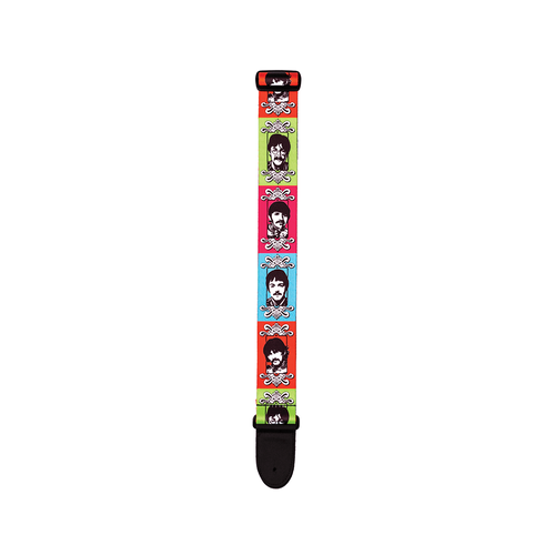 זוית נוספת BEATLES GUITAR STRAP D'Addario