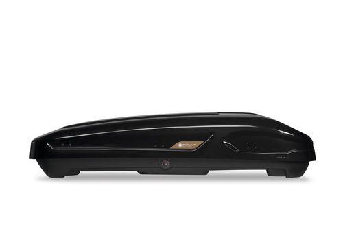 ארגז גג לרכב 470 ליטר MODULA Falcon Nero – פתיחה דו צדדית | עיצוב איטלקי פרימיום