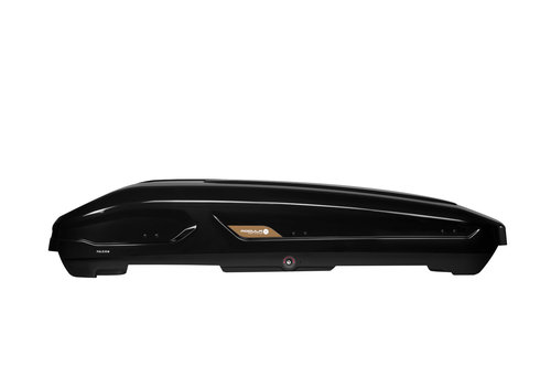 ארגז גג לרכב 470 ליטר MODULA Falcon Nero – פתיחה דו צדדית | עיצוב איטלקי פרימיום