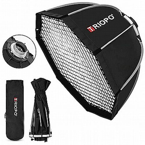 סופטבוקס מתומן עם גריד 90 ס