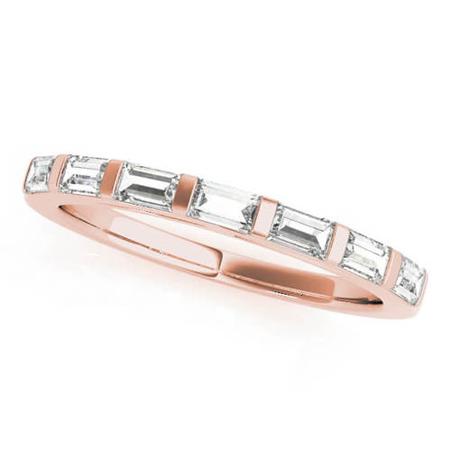 טבעת יהלומים באגטים 0.43ct מקולקציית 