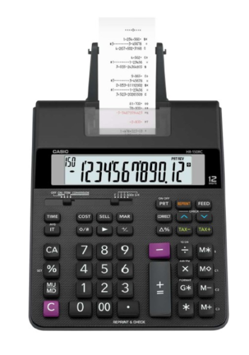 מכונת חישוב Casio HR-150ברפאלי - refali.co.il