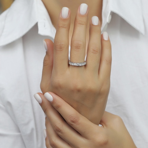 טבעת יהלומים  0.54ct מקולקציית 