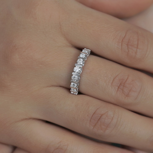 טבעת יהלומים  0.54ct מקולקציית 