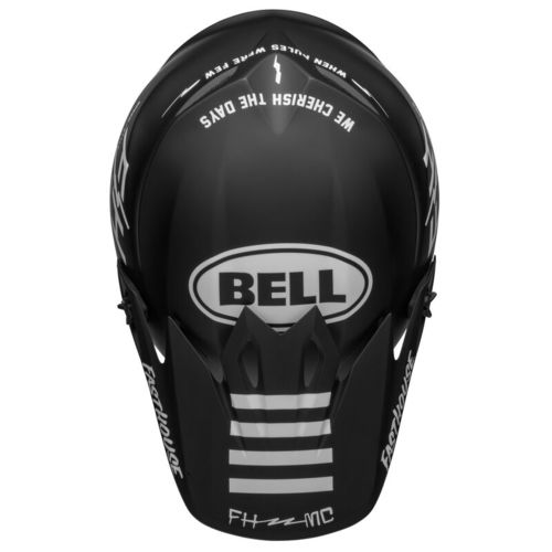 קסדה לאופנוע BELL MX-9 MIPS  FASTHOUSE PROSPECT MATTE BLACK/WHITE 2023