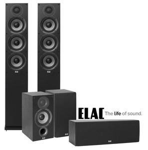 סט רמקולים 5.1 מבית ELAC דגמי F5.2+C5.2+B5.2