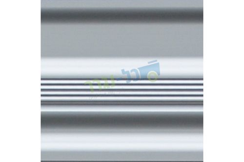 נגרר פתוח דו סרני אלומניום עם בלמים 4.01X2.05 למשקל 3500 ק