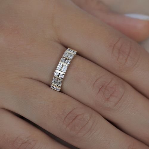 טבעת יהלומים 0.75ct מקולקציית 