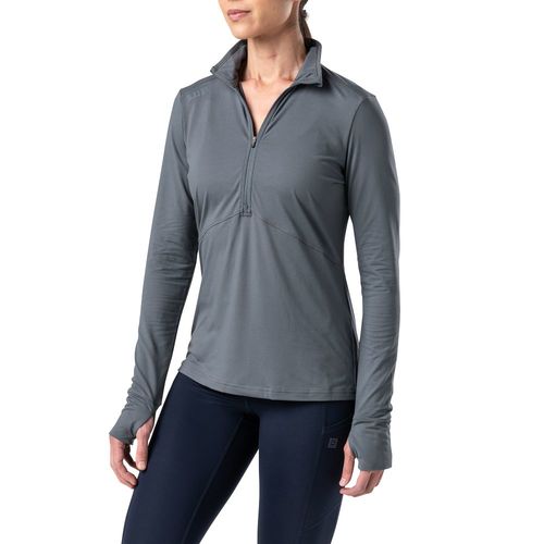 חולצת ספורט לנשים דגם PT-R CATALYST 1/2 ZIP