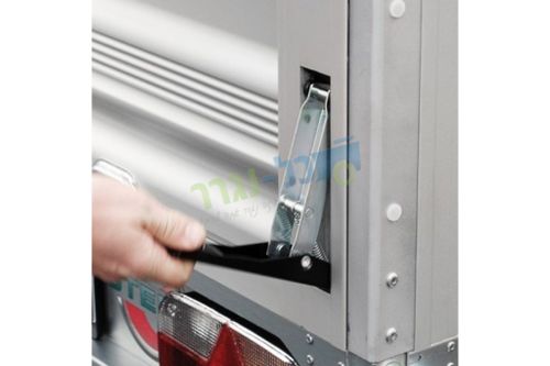 נגרר פתוח דו סרני אלומניום עם בלמים 3.01X1.83 למשקל 2700 ק