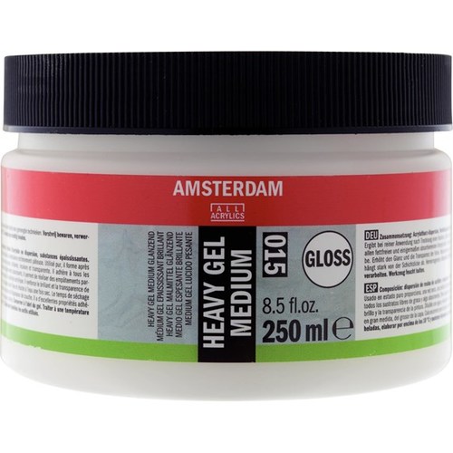 ג'ל מדיום עבה מבריק Amsterdam 015 (250 מ