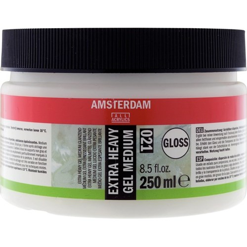 ג'ל מדיום אקסטרה עבה מבריק Amsterdam 021 (250 מ