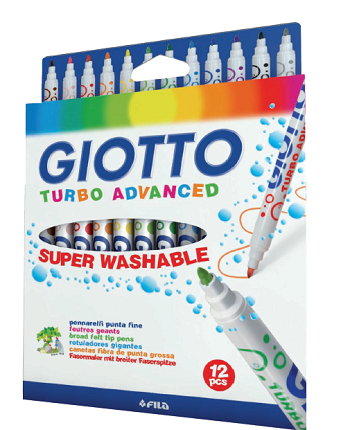 טושים 1/12 Giotto Turbo Advanced