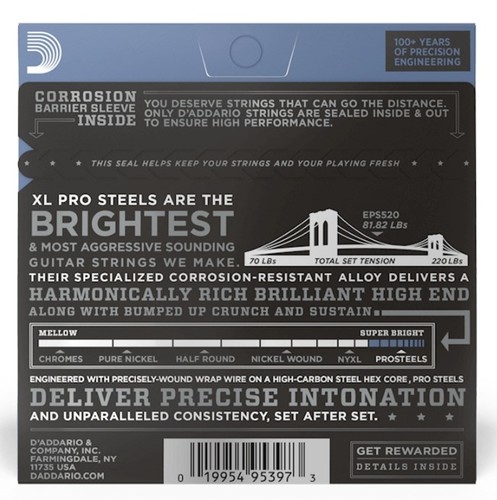 זוית נוספת D'Addario EPS520