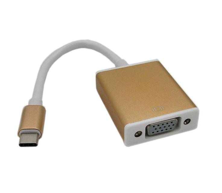 מתאם TYPE-C זכר לVGA נקבה