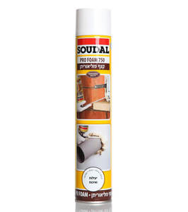 קצף פוליאוריטן - 750 מ"ל - פרופום 750 ProFoam - סודל SOUDAL