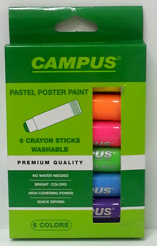 טושי קריון רחיצים  1/6 Campus