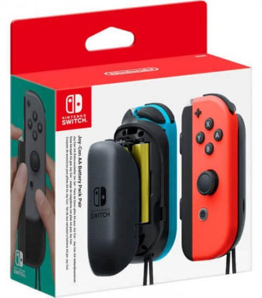 Nintendo Switch Joy Con AA Battery Pack Pair