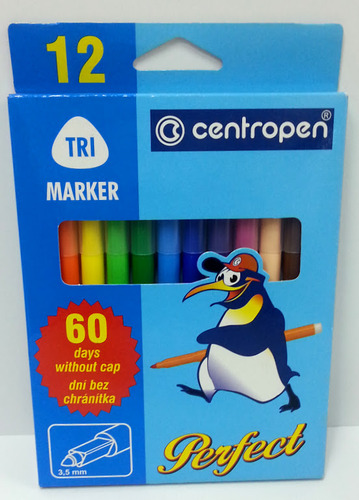 טושים דקים 1/12 Centropen