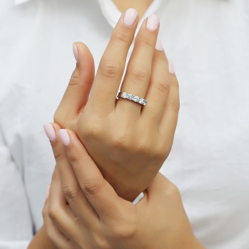 טבעת יהלומים 1.25ct מקולקציית 
