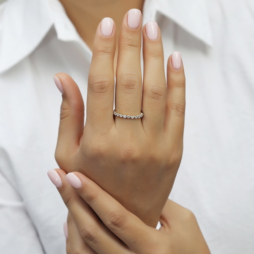 טבעת יהלומים 0.48ct מקולקציית 