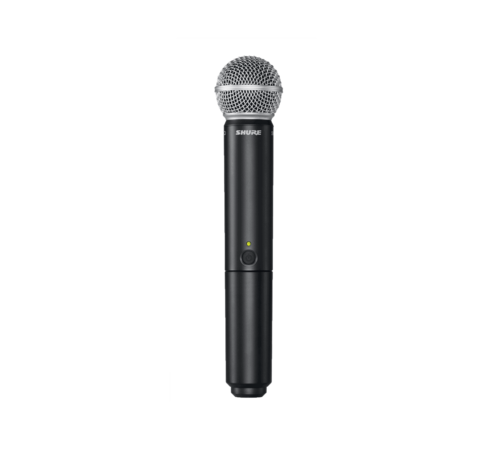 זוג מיקרופונים אלחוטיים SHURE BLX288E/SM58