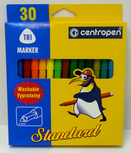 טושים דקים 1/30 Centropen