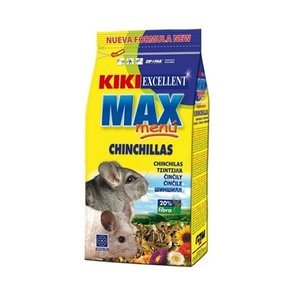 מזון מלא לצ'ינצ'ילות קיקי  800 גרם KIKI MAX menu 