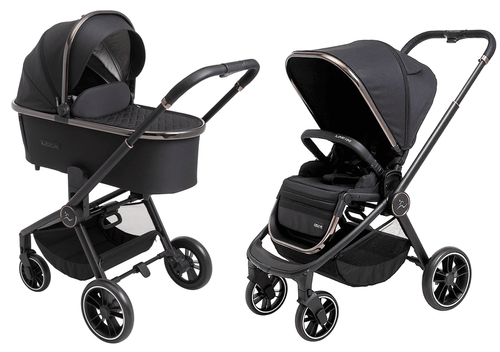 חבילת לידה הכל כלול עגלת ספורטליין-FOLD/UNICO/XL שידה רחבה 100 ס