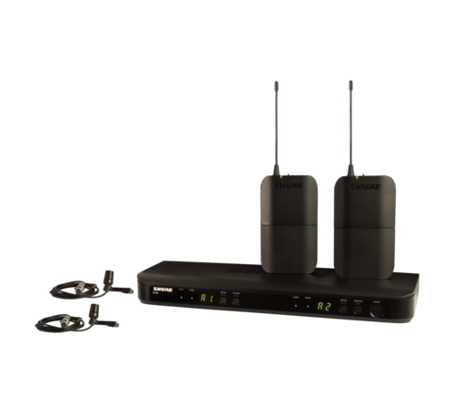 זוג מיקרופונים אלחוטיים דש SHURE BLX188E/P31 BLX188E/PG30