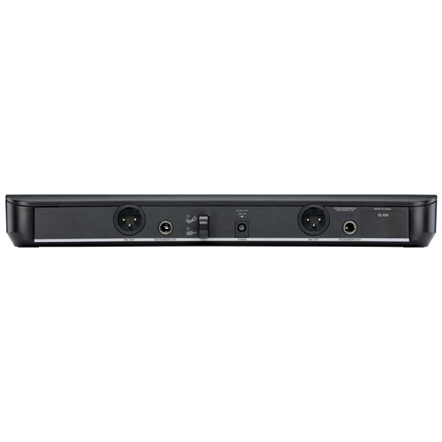 זוג מיקרופונים אלחוטיים SHURE BLX288E/PG58