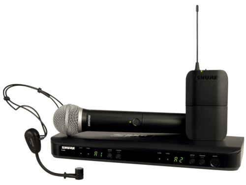 זוג מיקרופונים אלחוטיים SHURE BLX1288E/P31