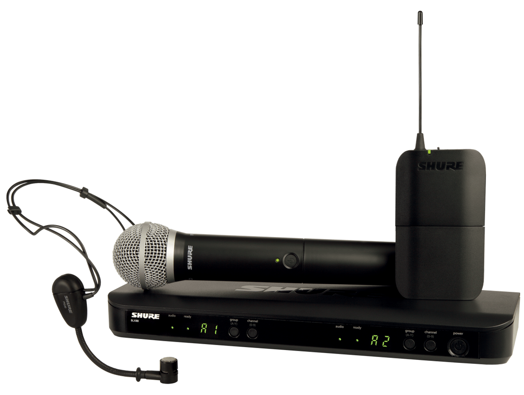 זוג מיקרופונים אלחוטיים SHURE BLX1288E/P31