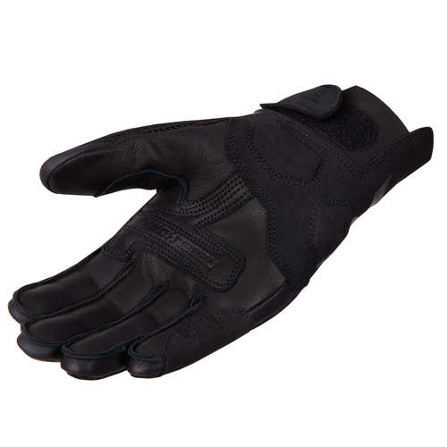 כפפות קיץ מעור / בד שחור - REBELHORN GAP 3 GLOVES